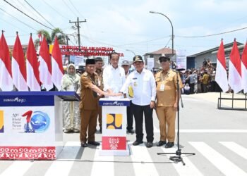 Presiden Jokowi Resmikan Pembangunan Jalan Daerah Senilai Rp868 Miliar di Sumatra Utara