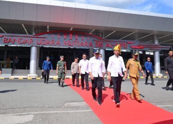 Presiden Jokowi Resmikan Rekonstruksi Bandara Mutiara SIS Al-Jufri dan Tiga Bandara Lainnya
