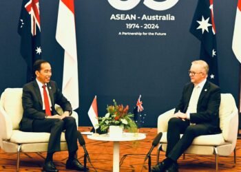 Presiden Jokowi Sampaikan Empat Poin Utama untuk Perkuat Kerja Sama Bilateral kepada PM Australia