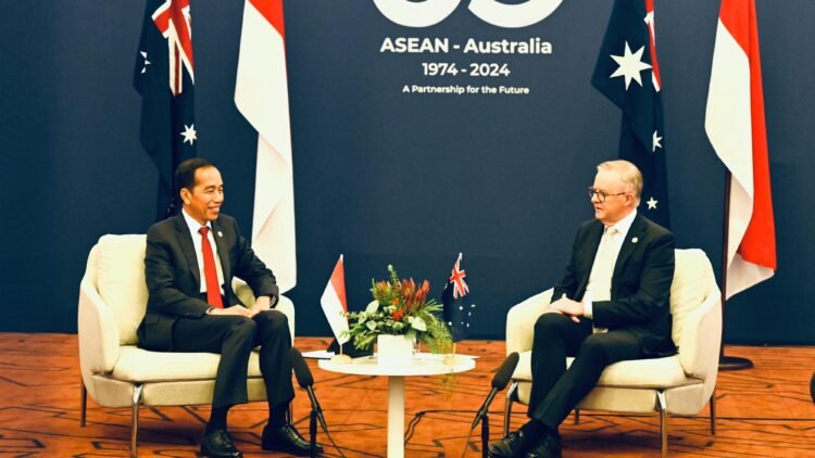 Presiden Jokowi Sampaikan Empat Poin Utama untuk Perkuat Kerja Sama Bilateral kepada PM Australia
