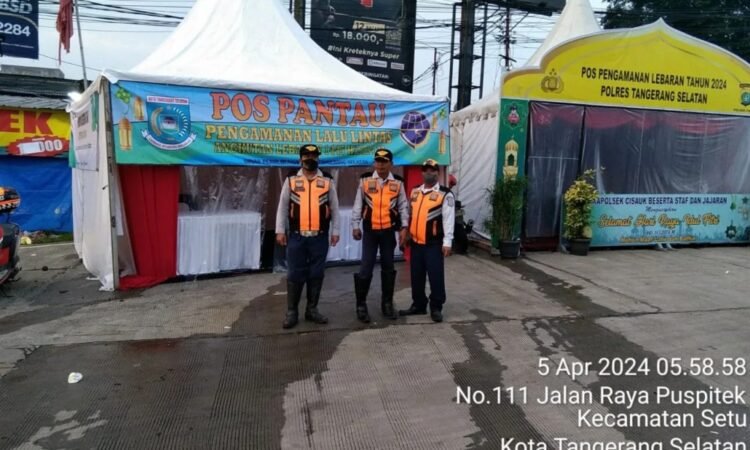 Tangsel Siagakan 6 Pos Pemantauan Lebaran