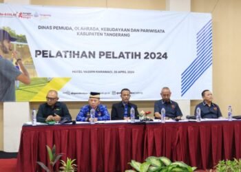 Disporabudpar Kabupaten Tangerang Titipkan Misi Juara Umum POPDA 2024 kepada Para Pelatih