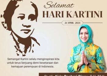 Airin Rachmi Diany Sampaikan Hari Kartini untuk Perempuan Indonesia Bareng Milenial