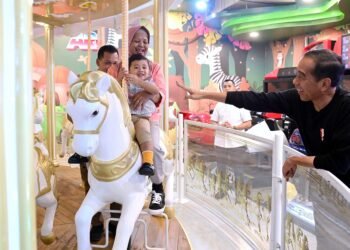 Lebaran Hari Kedua, Presiden Jokowi Sapa Masyarakat Medan