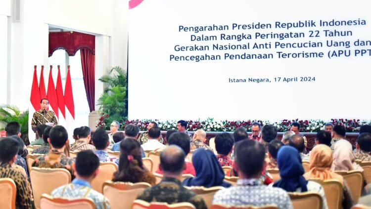 Presiden Jokowi Tegaskan Penanganan TPPU Harus Komprehensif