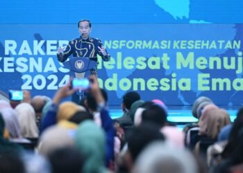 Presiden Jokowi Tekankan Peran Penting Kesehatan Wujudkan Visi Indonesia Maju di Rakerkesnas 2024