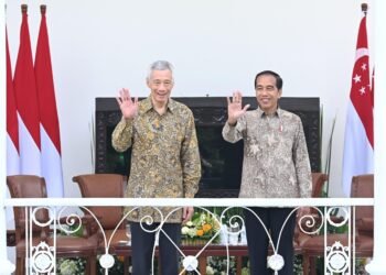 Presiden Jokowi Terima Kunjungan PM Singapura di Istana Bogor