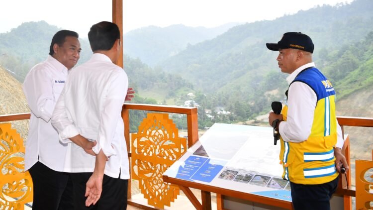 Tinjau Pembangunan Bendungan Bulango Ulu, Presiden Jokowi Optimistis Selesai Akhir Tahun 2024