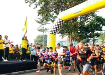 Road To Tangsel Marathon 2024 Resmi Dibuka Benyamin, Dimulai dari Pondok Aren