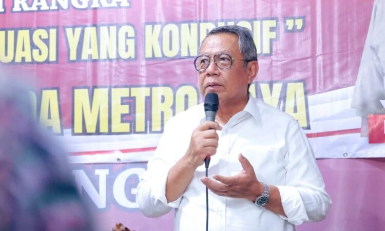 Rembug Warga, Benyamin Ajak Masyarakat Bersinergi Ciptakan Suasana Aman dan Kondusif di Tangsel