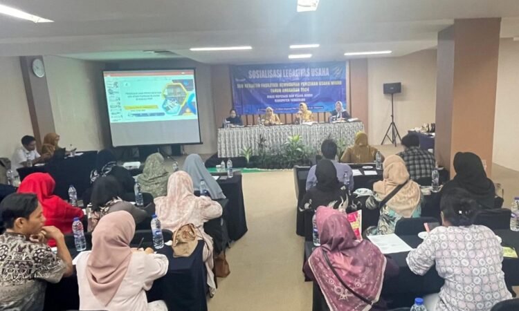 Dinas Koperasi dan Usaha Mikro Kabupaten Tangerang Sosialisasi Legalitas Usaha ke Pelaku UKM