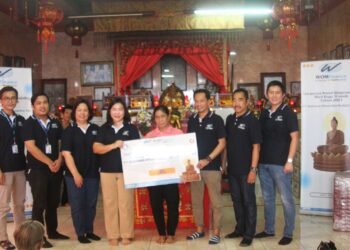 Hari Raya Waisak, WOM Finance Berikan Bantuan ke Vihara Amaravati