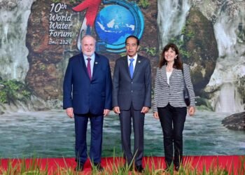 Jelang Pembukaan KTT World Water Forum Ke-10, Presiden Jokowi Sambut para Pemimpin Delegasi