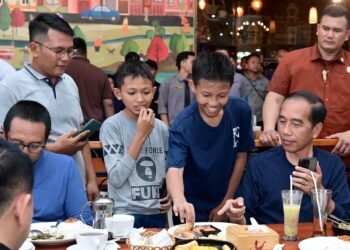 Kunjungi Lippo Plaza, Presiden Jokowi Sapa Masyarakat Kota Lubuklinggau