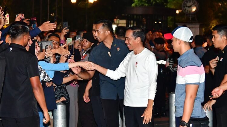 Malam Minggu Presiden Jokowi Bersama Rakyat di Malioboro