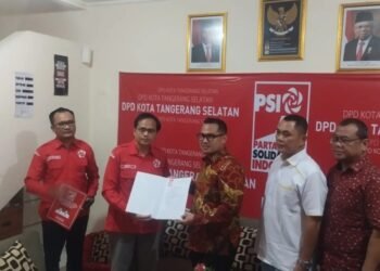 Pilkada Tangsel 2024, Benyamin-Pilar Kembalikan Formulir Pendaftaran ke PSI