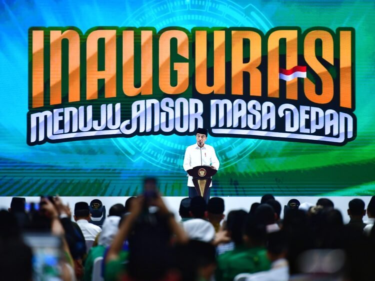 Presiden Jokowi Dorong GP Ansor Jaga Semangat Persatuan dan Pantang Menyerah