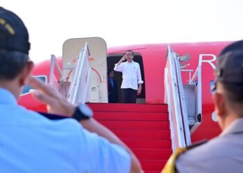 Presiden Jokowi Kunjungan Kerja ke Sumatra Selatan