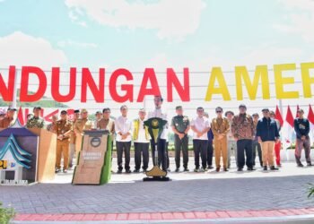 Presiden Jokowi Resmikan Bendungan Ameroro untuk Cegah Krisis Air dan Reduksi Banjir