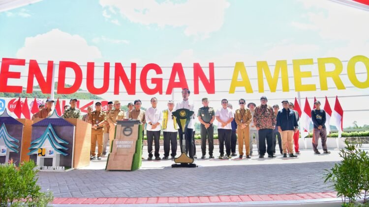 Presiden Jokowi Resmikan Bendungan Ameroro untuk Cegah Krisis Air dan Reduksi Banjir
