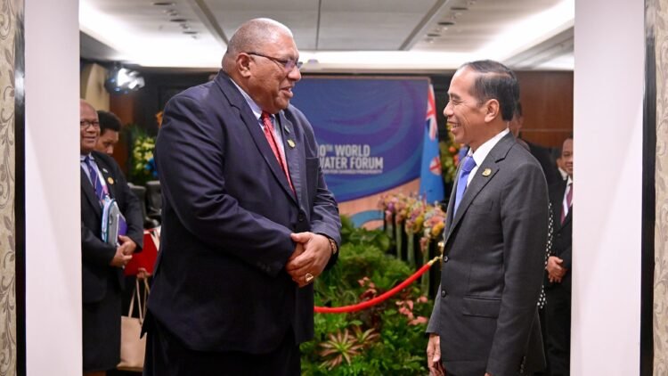 Presiden Jokowi Tekankan Tiga Hal Saat Berjumpa Bilateral dengan Presiden Fiji di Bali