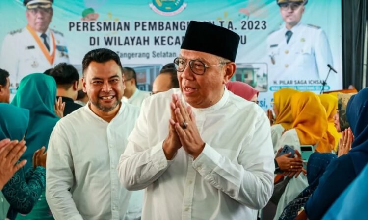 Wali Kota Benyamin Davnie Resmikan 5 Pembangunan Infrastruktur di Kecamatan Setu