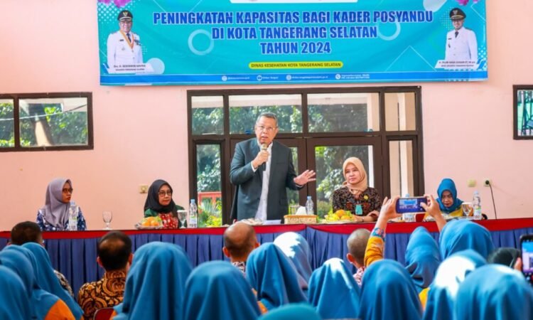 Tangani Stunting di Tangsel, Benyamin: Pemkot Libatkan Kader Posyandu