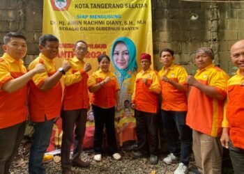 Pilkada Banten, Kosgoro Tangsel Kampanyekan Airin Rachmi Diany di Kalangan Anak Muda