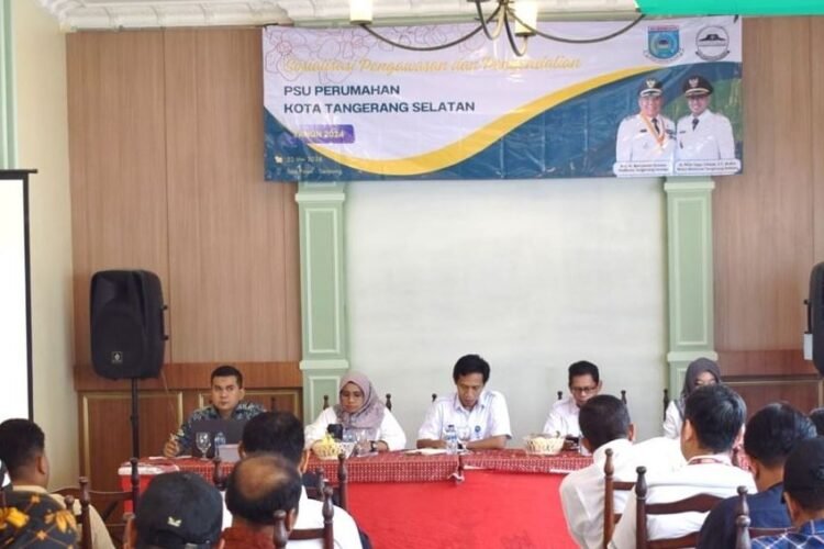 Banyak Lahan yang Belum Diserahkan, Disperkimta Tangsel Ajak Masyarakat Awasi Lahan PSU