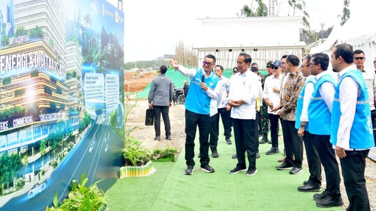 Groundbreaking PLN Hub, Presiden: Energi di IKN Harus 100 Persen Hijau