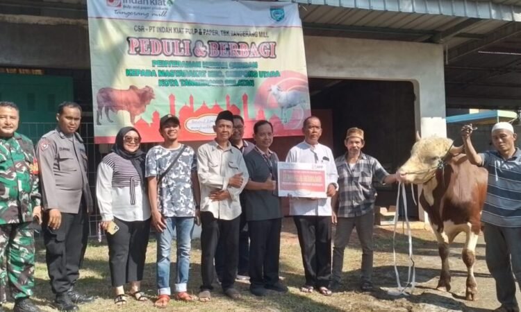 Iduladha 1445 H, Indah Kiat Tangerang Kembali Sebar Puluhan Hewan Kurban