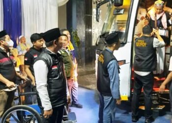 Kloter 13 JKG Jemaah Haji Asal Tangsel Tiba di Tanah Air