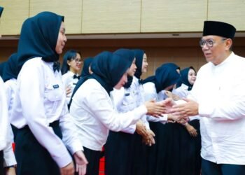 Lantik 1.203 PPPK, Benyamin: Bekerjalah dengan Hati, Sepenuh Hati dan Hati-hati