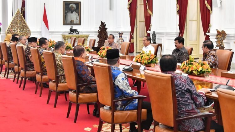 Presiden Jokowi Rapat Konsultasi dengan Pimpinan MPR RI, Tegaskan Pentingnya Bangun Sinergi Nasional