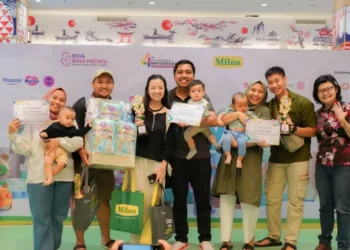 Rayakan Hari Jadi ke-4, RSIA Bina Medika Gelar Lomba "Baby Fun Day"