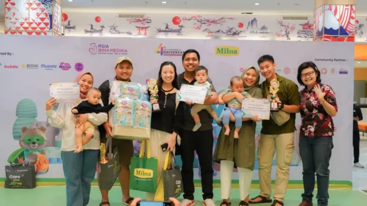 Rayakan Hari Jadi ke-4, RSIA Bina Medika Gelar Lomba "Baby Fun Day"