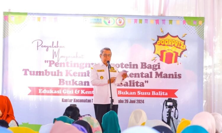 Benyamin Ajak Terus Turunkan Angka Stunting