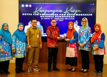 Belajar ke Tangsel, Pilar Sambut Kunker TP PKK Kota Makassar