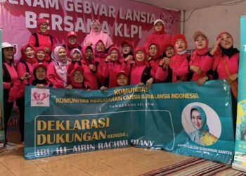 Apresiasi Keberhasilan di Tangsel, Komunitas Lansia Dukung Airin Rachmi Diany di Pilkada Banten