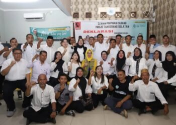 Relawan Projo Tangsel Deklarasi Dukung Airin Rachmi Diany