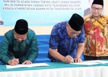 Kemenag RI Terima 5 Titik Tanah Hibah untuk KUA dan Madrasah dari Pemkot Tangsel