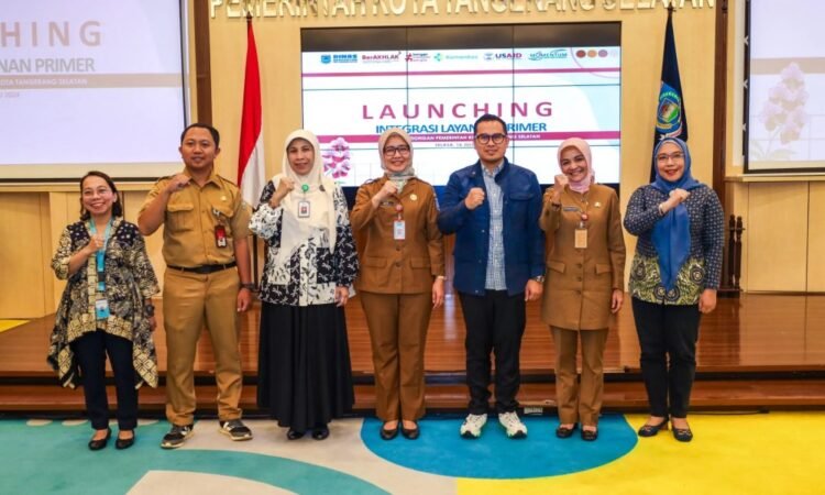 Launching Integrasi Layanan Primer, Pilar Ingin Pelayanan Kesehatan kepada Masyarakat Tangsel Semakin Optimal