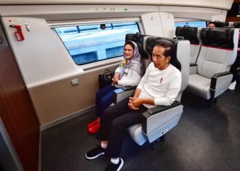 Naik Whoosh ke Bandung, Presiden dan Ibu Iriana akan Buka Piala Presiden 2024