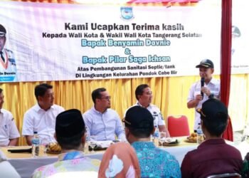Perkuat Infrastruktur Sanitasi, Pilar: 2.400 Tangki Septik Sudah Dibangun di Tangsel