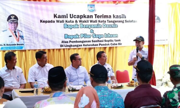 Perkuat Infrastruktur Sanitasi, Pilar: 2.400 Tangki Septik Sudah Dibangun di Tangsel