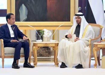 Presiden Jokowi Bahas Empat Hal Saat Bertemu Presiden MBZ di Abu Dhabi