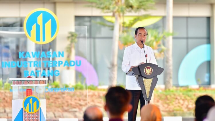 Presiden Jokowi Resmikan Operasional Kawasan Industri Terpadu Batang