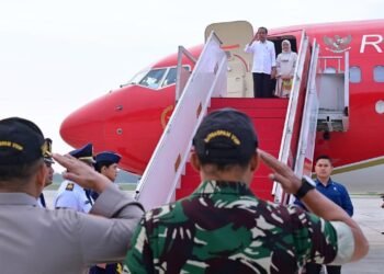 Presiden Jokowi dan Ibu Iriana Kunjungan Kerja ke Provinsi Sulawesi Selatan
