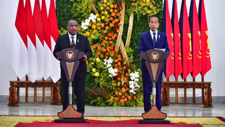 Presiden Jokowi dan PM Marape Bahas Kerja Sama Bilateral dan Kawasan Pasifik