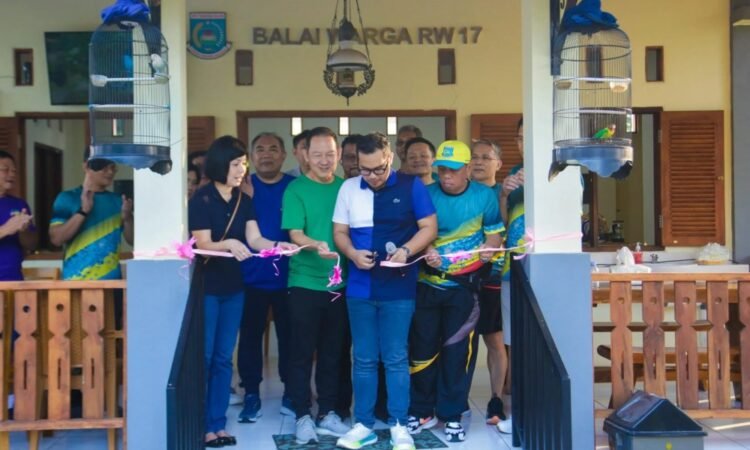 Resmikan Balai Warga di Pakualam, Pilar: Manfaatkan Fasilitas dengan Sebaik-baiknya